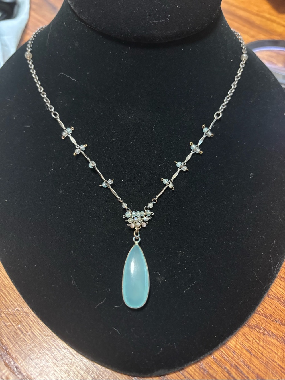Charming Charlie 925 Y Drop Necklace